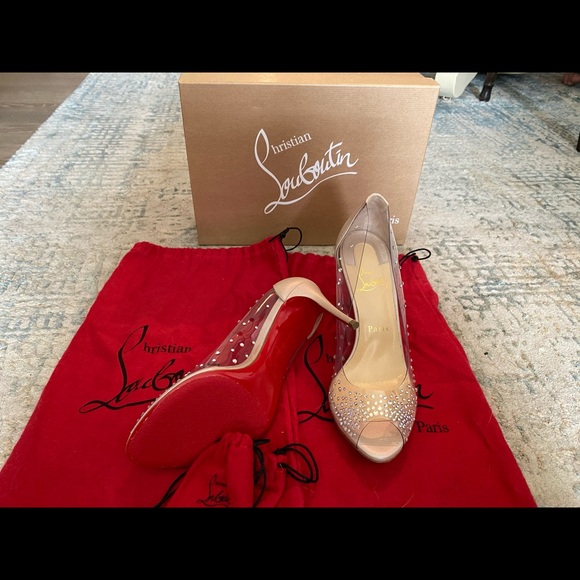 Sucre Glacé 85MM Swarovski Christian Louboutins - Picture 3 of 8